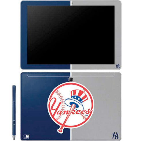 MLB New York Yankees Split Galaxy Book 12in Skin