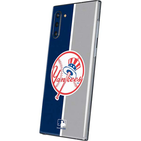 MLB New York Yankees Split Galaxy Note 10 Skin