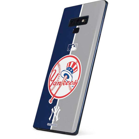 MLB New York Yankees Split Galaxy Note 9 Skin
