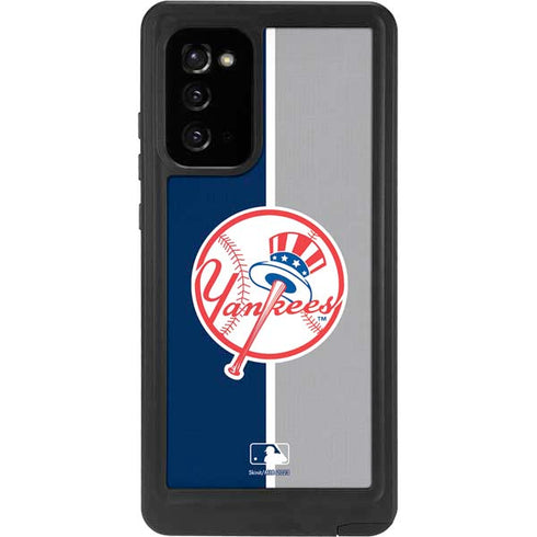 MLB New York Yankees Split Galaxy Note20 5G Waterproof Case