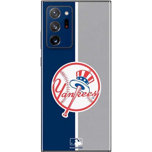 MLB New York Yankees Split Galaxy Note20 Ultra 5G Skin