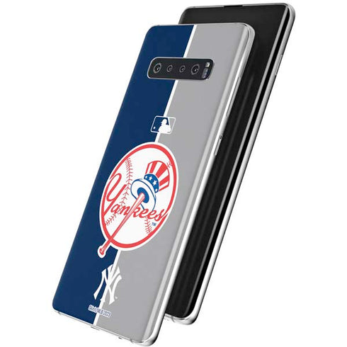MLB New York Yankees Split Galaxy S10 Plus Skin
