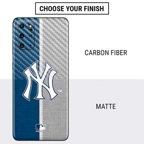 MLB New York Yankees Split Galaxy S20 Plus Skin