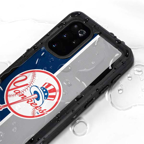 MLB New York Yankees Split Galaxy S20 Plus Waterproof Case
