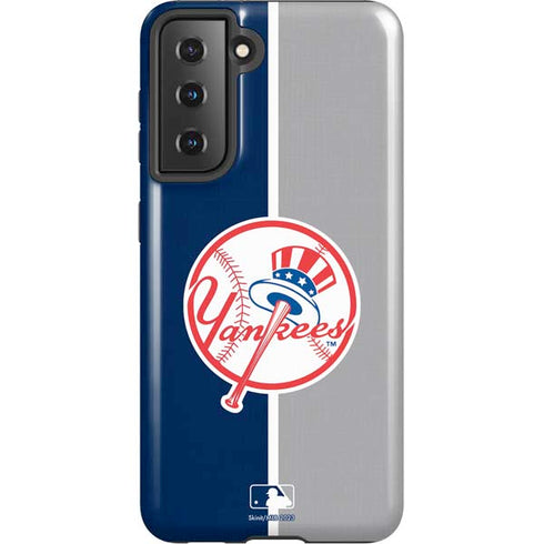 MLB New York Yankees Split Galaxy S21 5G Pro Case