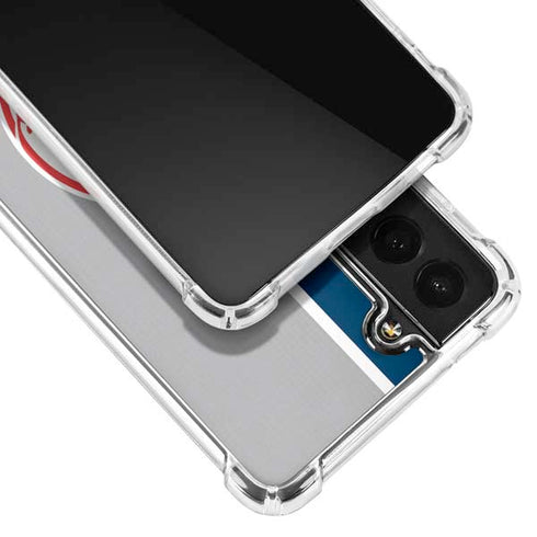 MLB New York Yankees Split Galaxy S21 FE Clear Case