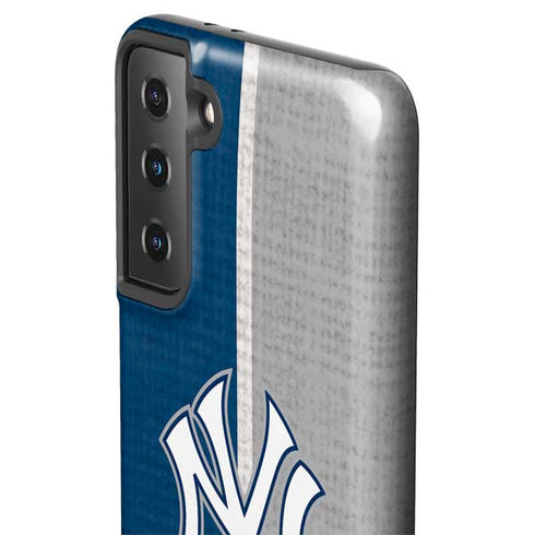 MLB New York Yankees Split Galaxy S21 FE Pro Case
