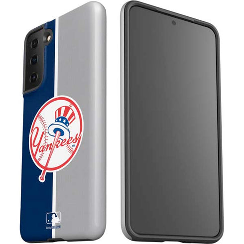 MLB New York Yankees Split Galaxy S21 FE Pro Case
