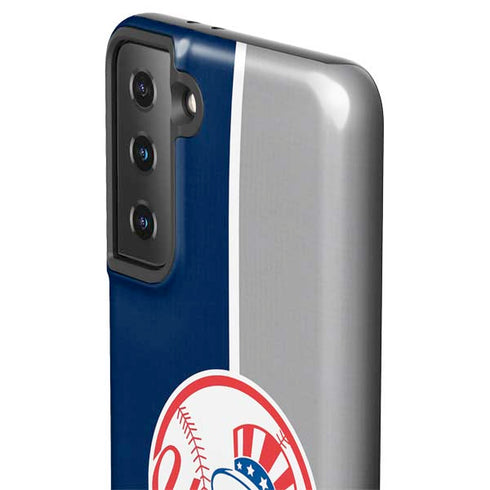 MLB New York Yankees Split Galaxy S21 Plus 5G Pro Case