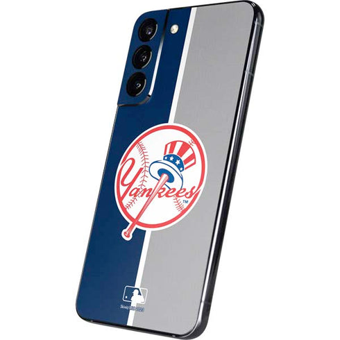 MLB New York Yankees Split Galaxy S22 Plus Skin