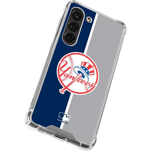 MLB New York Yankees Split Galaxy S23 Clear Case