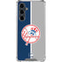 MLB New York Yankees Split Galaxy S23 FE Clear Case