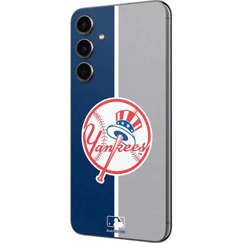 MLB New York Yankees Split Galaxy S23 FE Skin
