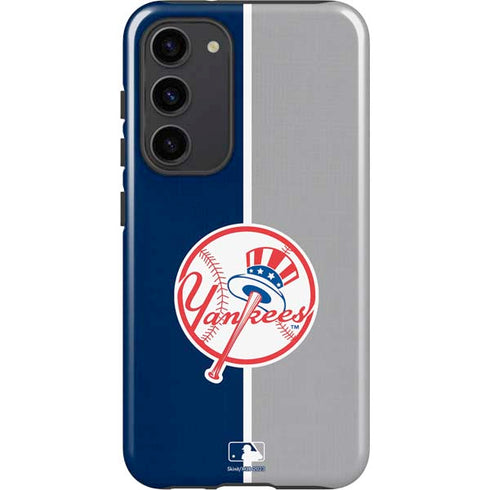 MLB New York Yankees Split Galaxy S23 Plus Pro Case
