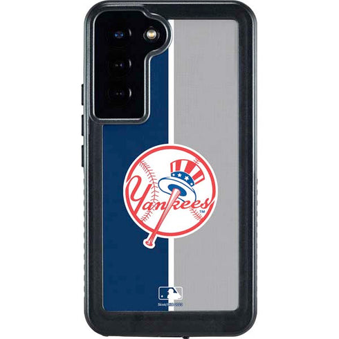 MLB New York Yankees Split Galaxy S23 Plus Waterproof Case
