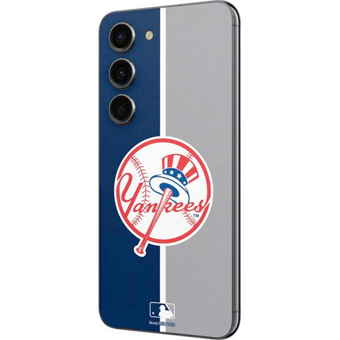 MLB New York Yankees Split Galaxy S23 Skin