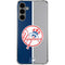 MLB New York Yankees Split Galaxy S24 Plus Clear Case