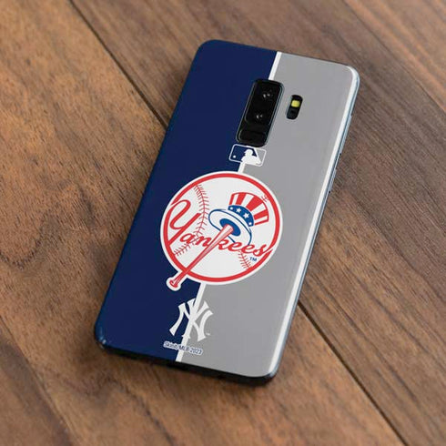 MLB New York Yankees Split Galaxy S9 Plus Skin
