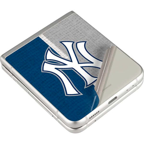 MLB New York Yankees Split Galaxy Z Flip3 5G Skin