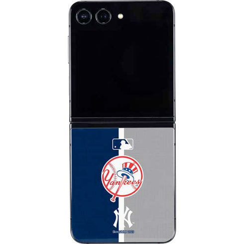 MLB New York Yankees Split Galaxy Z Flip5 5G Skin