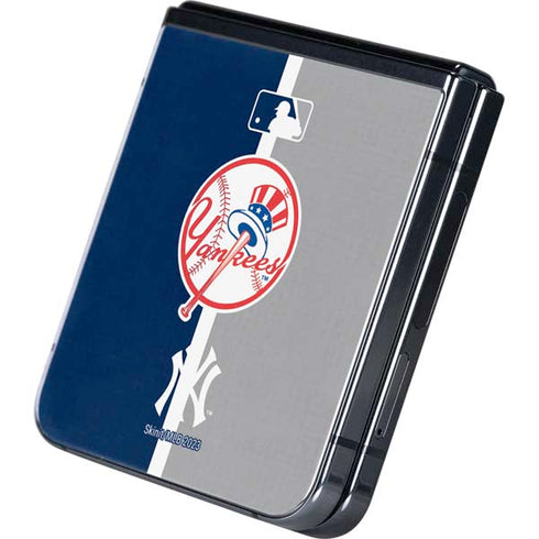 MLB New York Yankees Split Galaxy Z Flip5 5G Skin
