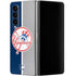 MLB New York Yankees Split Galaxy Z Fold4 5G Skin