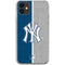 MLB New York Yankees Split iPhone 11 Clear Case