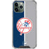 MLB New York Yankees Split iPhone 11 Pro Max Clear Case