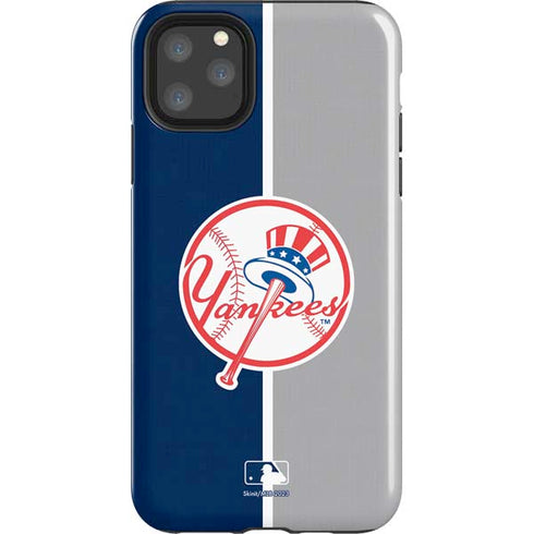 MLB New York Yankees Split iPhone 11 Pro Max Impact Case