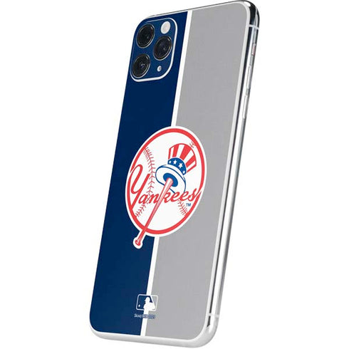 MLB New York Yankees Split iPhone 11 Pro Max Skin