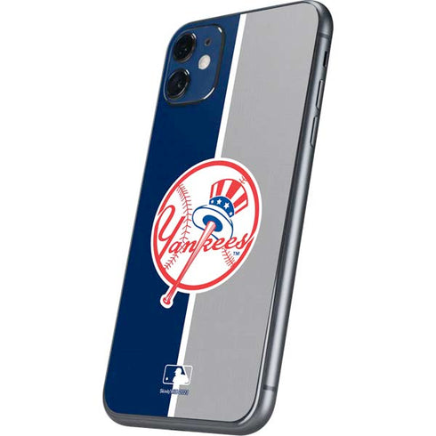 MLB New York Yankees Split iPhone 11 Skin
