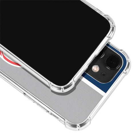 MLB New York Yankees Split iPhone 12 Mini Clear Case