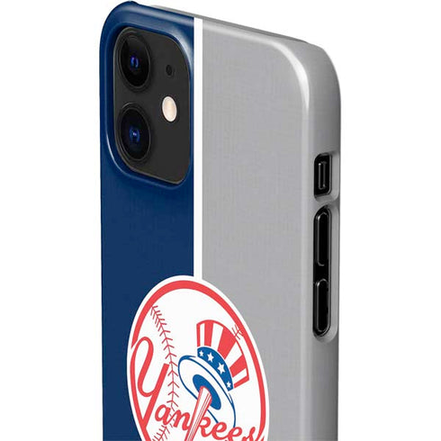 MLB New York Yankees Split iPhone 12 Mini Lite Case