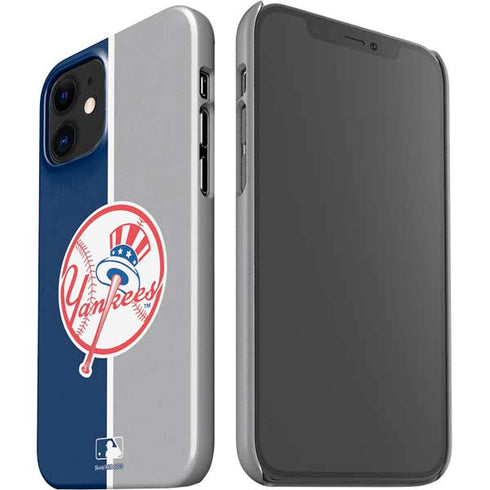 MLB New York Yankees Split iPhone 12 Mini Lite Case