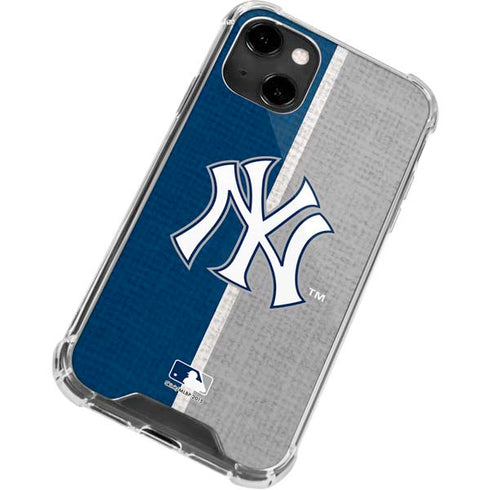MLB New York Yankees Split iPhone 13 Clear Case