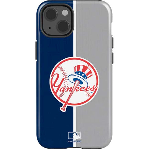 MLB New York Yankees Split iPhone 15 Impact Case