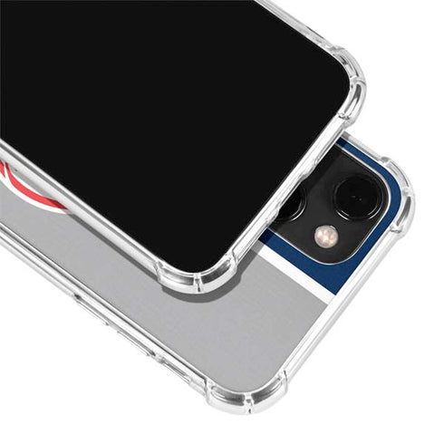 MLB New York Yankees Split iPhone 14 Plus Clear Case