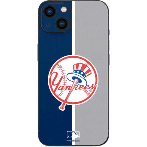MLB New York Yankees Split iPhone 14 Plus Skin