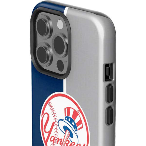 MLB New York Yankees Split iPhone 15 Pro Impact Case