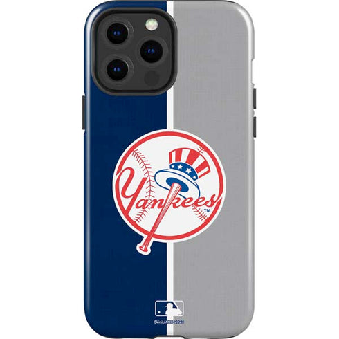 MLB New York Yankees Split iPhone 15 Pro Max Impact Case