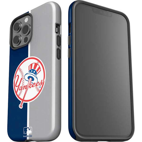 MLB New York Yankees Split iPhone 15 Pro Max Impact Case