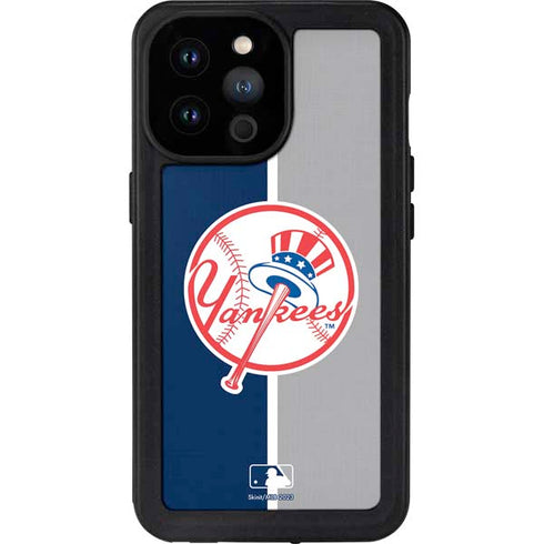 MLB New York Yankees Split iPhone 14 Pro Max Waterproof Case