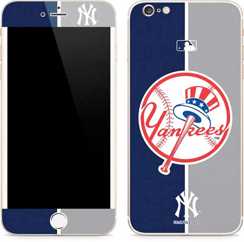 MLB New York Yankees Split iPhone 6/6s Plus Skin