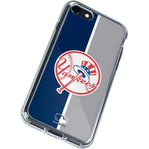 MLB New York Yankees Split iPhone SE (2nd & 3rd Gen) Clear Case