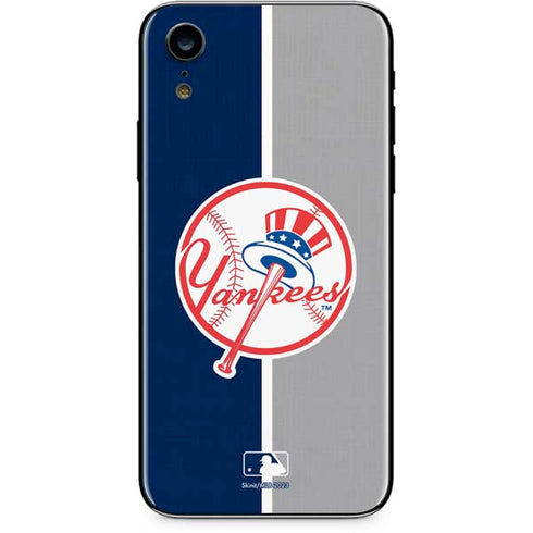 MLB New York Yankees Split iPhone XR Skin