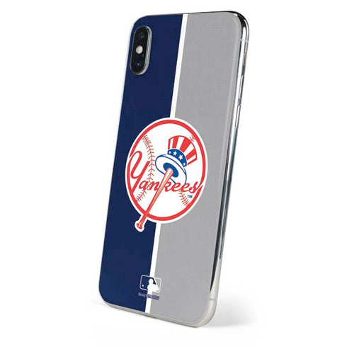MLB New York Yankees Split iPhone XS Max Skin