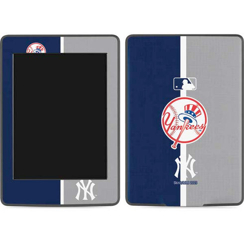 MLB New York Yankees Split Amazon Kindle Skin