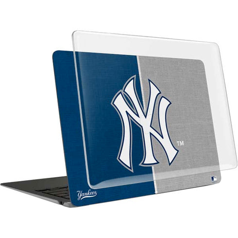 MLB New York Yankees Split MacBook Air 13in M1 (2021) Case plus Skin