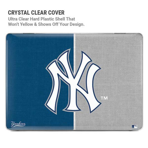 MLB New York Yankees Split MacBook Air 13in M1 (2021) Case plus Skin