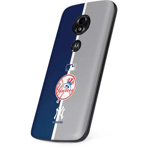 MLB New York Yankees Split Moto E5 Play Skin